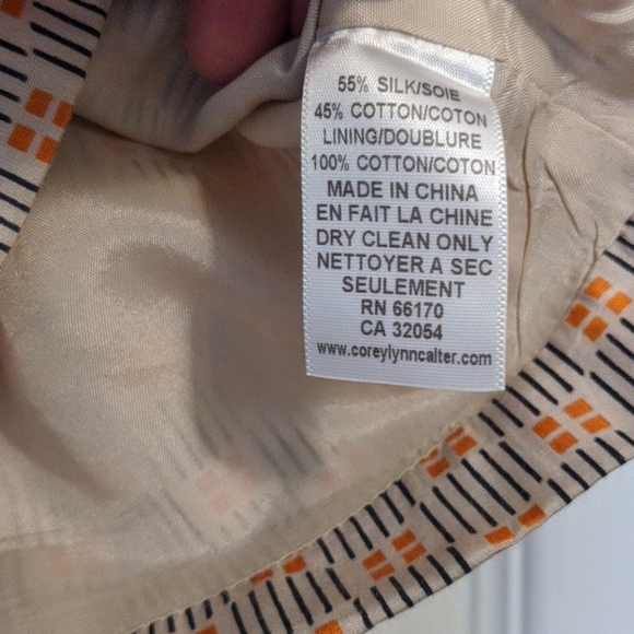 Corey Lynn Calter silk shorts 2 - Picture 5 of 5